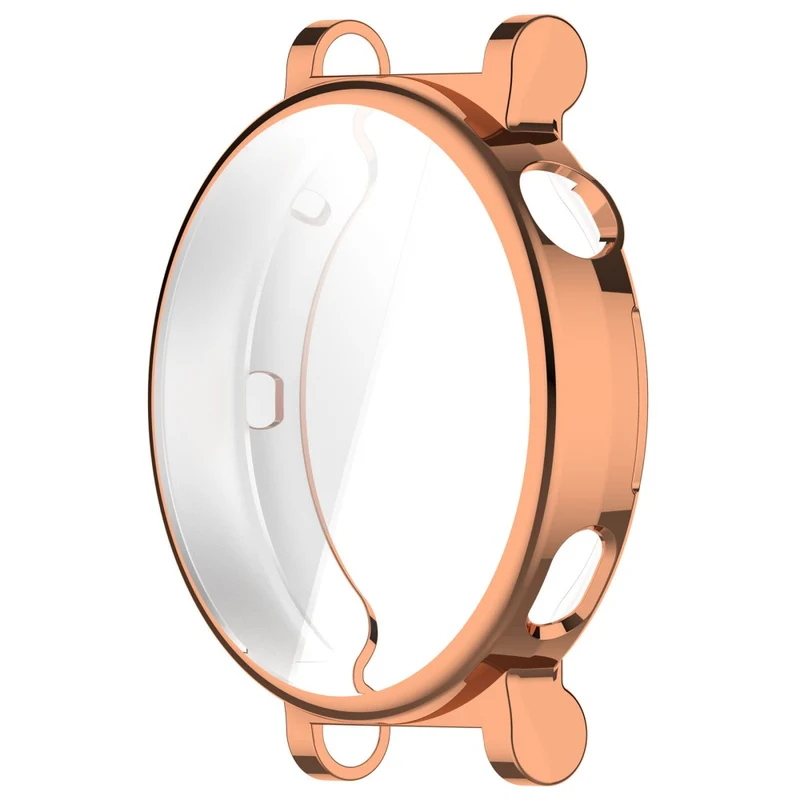 Huawei Watch GT 4 41mm Flexible Watch Case Full Protection Electroplating Watch Cover - Rose Gold