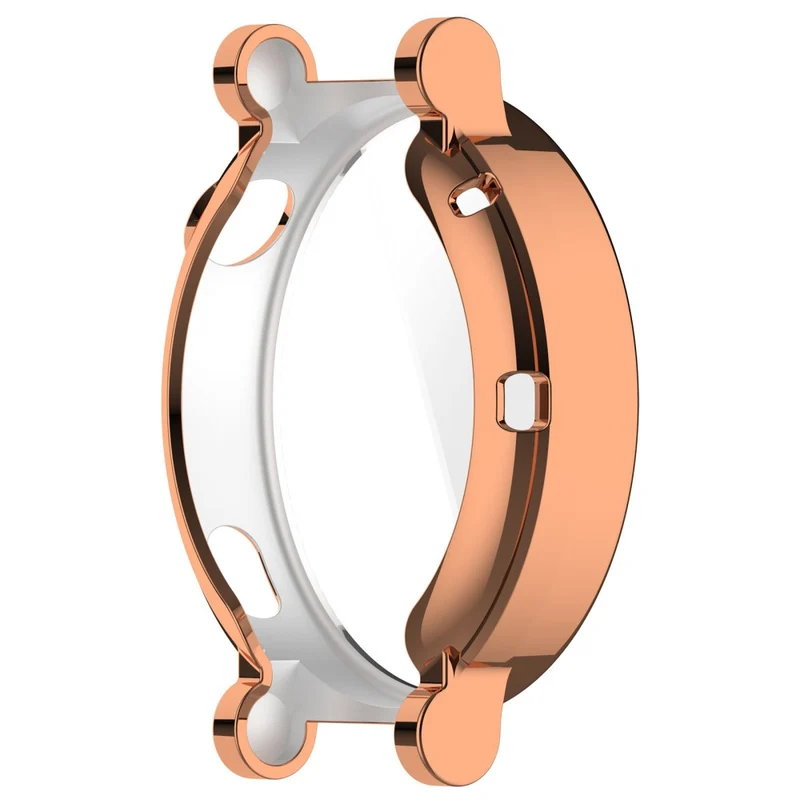 Huawei Watch GT 4 41mm Flexible Watch Case Full Protection Electroplating Watch Cover - Rose Gold