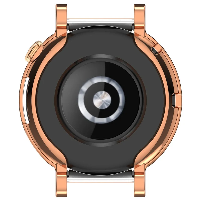 Huawei Watch GT 4 41mm Flexible Watch Case Full Protection Electroplating Watch Cover - Rose Gold