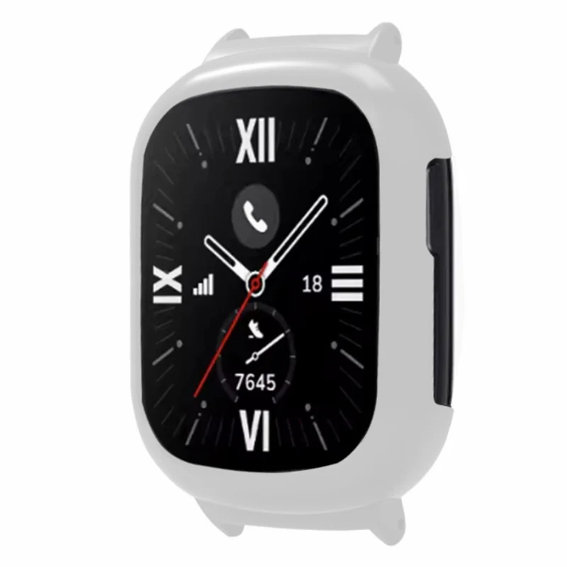 Honor Watch 4 Bumper Frame Case Hard Bump Resistant Watch Protective Cover with 20mm Adapter Connector