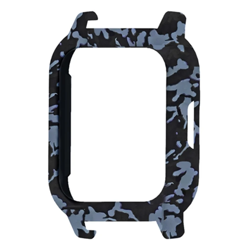 Haylou Solar LS02 Watch Protective Case Pattern Printed Slim-Fit Frame Cover - Leopard Print