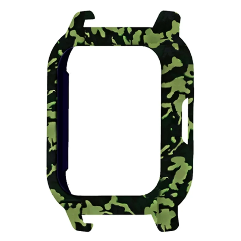 Haylou Solar LS02 Watch Protective Case Pattern Printed Slim-Fit Frame Cover - Leopard Print