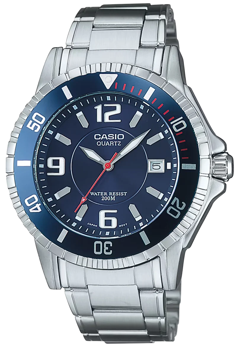 Casio Collection MTD-1053D-2AVES Herrenuhr • 200 Meter Wasserdichtigkeit • Sportliches Design