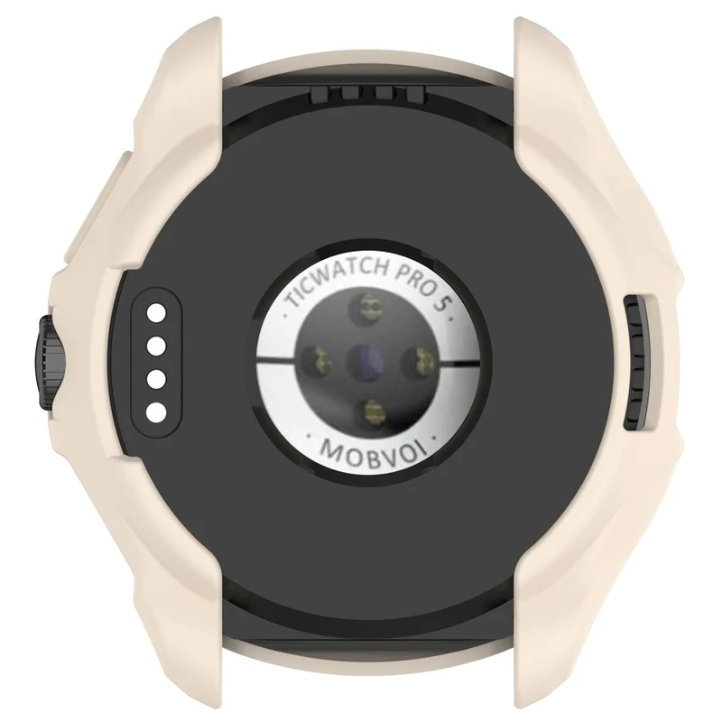 TicWatch Pro 5 Shockproof Flexible Watch Frame Case Half-Wrapped Smartwatch Protector