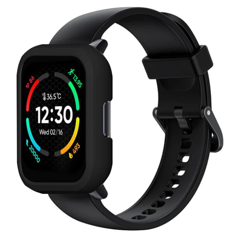 Realme TechLife Watch S100 Hard Bump Resistant Edge Protector Hollow Frame Watch Case