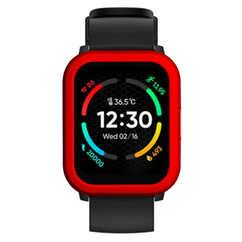 Realme TechLife Watch S100 Hard Bump Resistant Edge Protector Hollow Frame Watch Case
