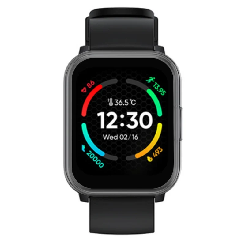Realme TechLife Watch S100 Hard Bump Resistant Edge Protector Hollow Frame Watch Case