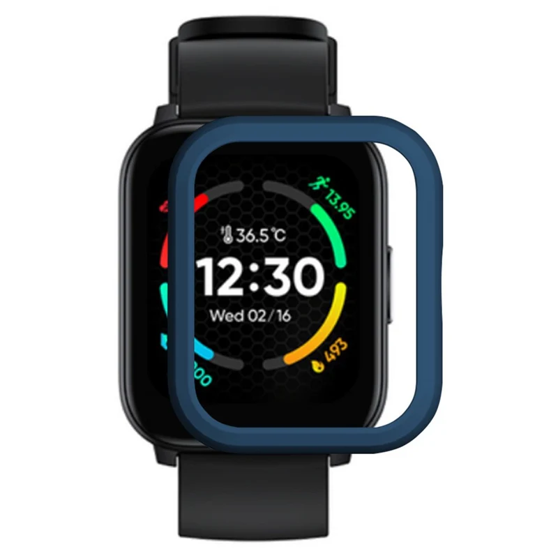 Realme TechLife Watch S100 Hard Bump Resistant Edge Protector Hollow Frame Watch Case