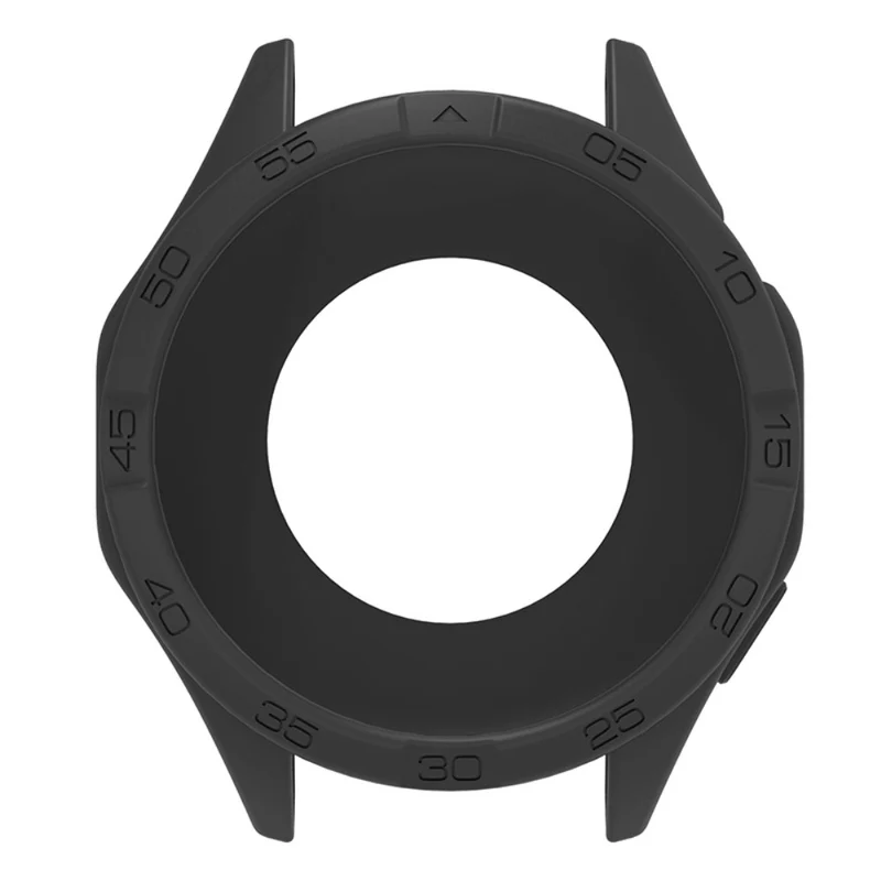Huawei Watch GT 4 46mm Protective Case Silicone Cover with Dial Plate - Navy Blue