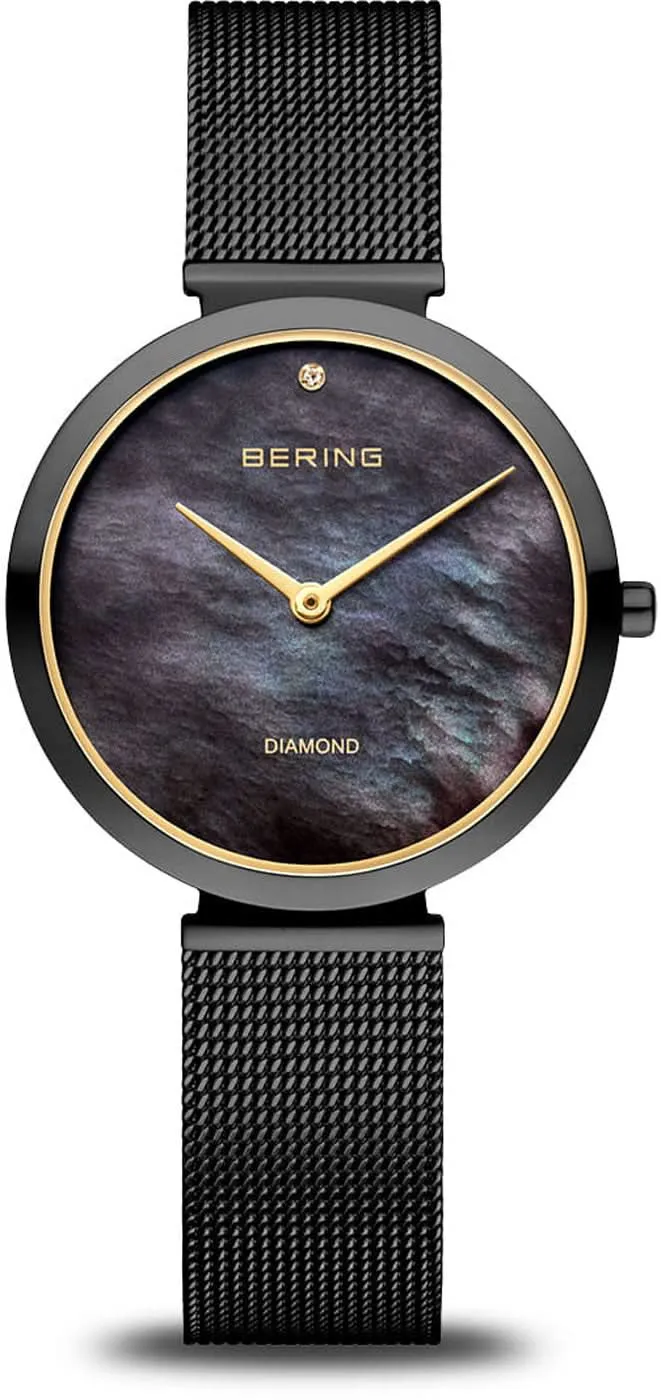 Bering Classic 18132-132 Damenuhr • Saphirglas • Milanaise