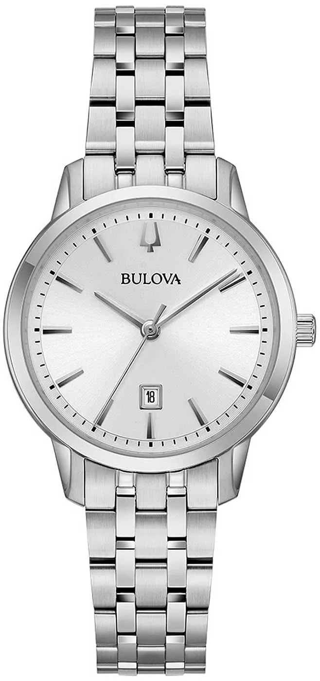 Bulova Sutton 96M165 Damenuhr • Gewölbtes Glas • Edelstahl
