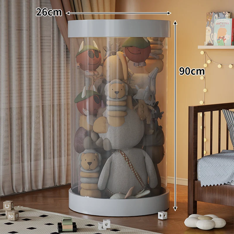 Vertikaler klarer Acrylspielzeug- und Plüsch-Displayturm