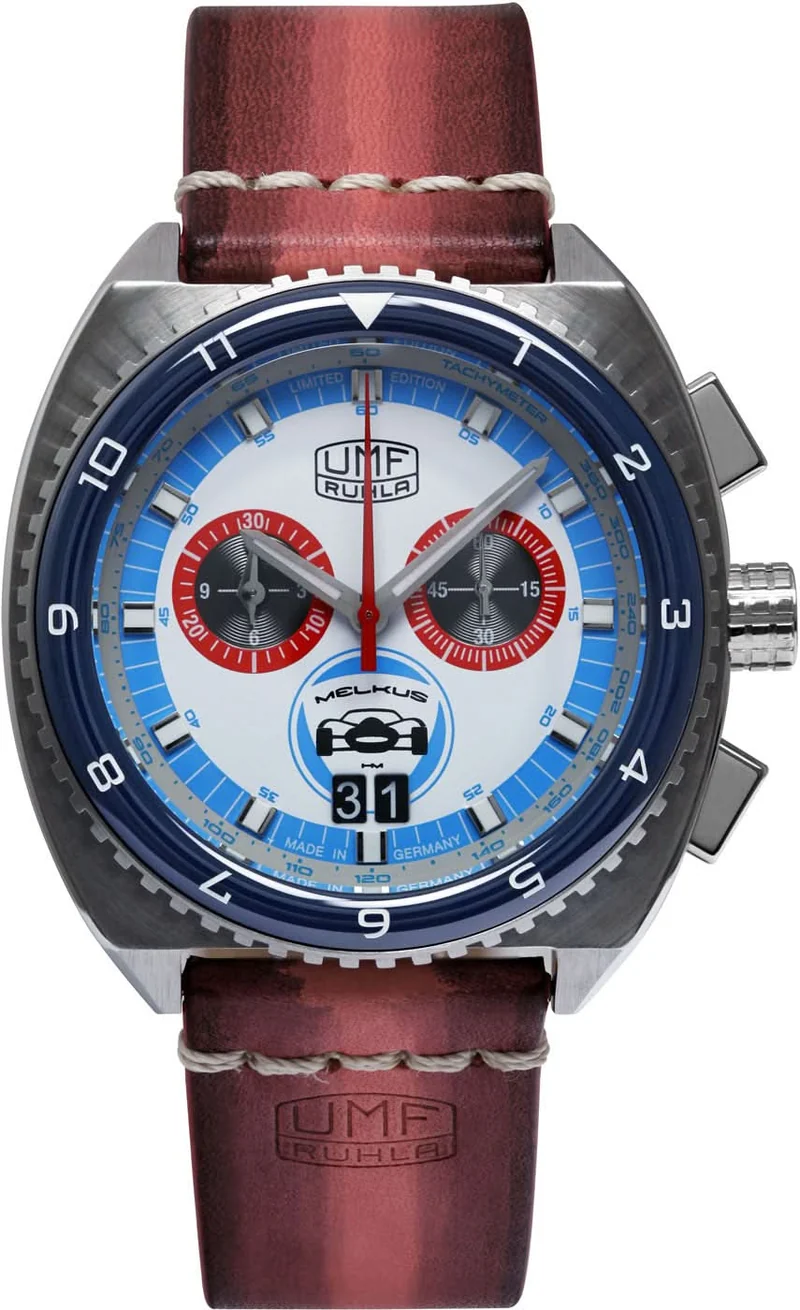 UMF Ruhla 1886-1 Herrenuhr • Made in Germany • Saphirglas