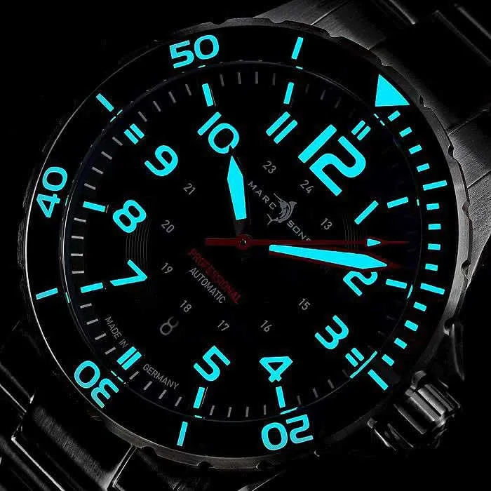 Marc and Sons Military Diver MSD-050-01-S Herrenuhr • 500m