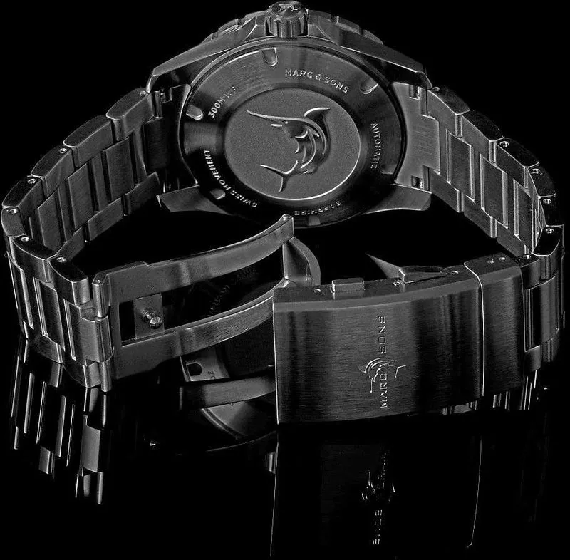Marc and Sons Diver MSD-050-04-S Herrenuhr • 500m • Automatik