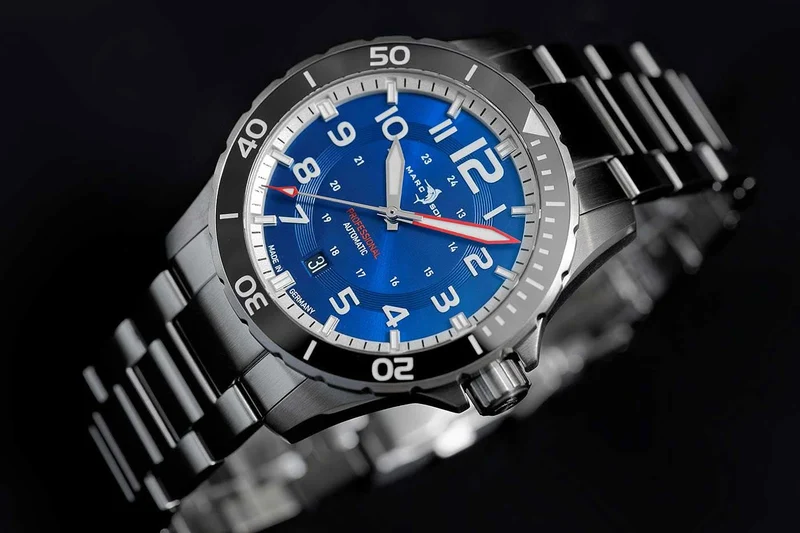 Marc and Sons Professional Diver MSD-050-09-S Herrenuhr • Sellita SW200 • 30 ATM