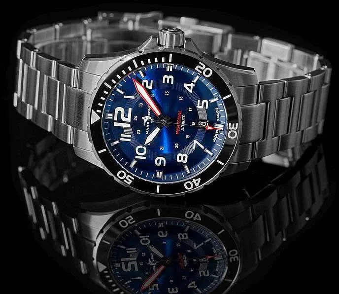Marc and Sons Sport Professional MSD-050-02-S Herrenuhr • 300m wasserdicht • Sellita SW200