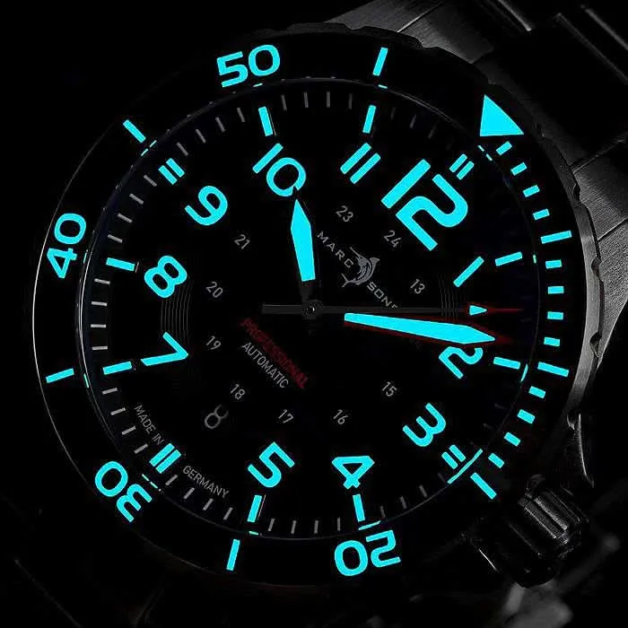 Marc and Sons Sport Professional MSD-050-05-S Herrenuhr • 300m Wasserdicht • Sellita SW200-1