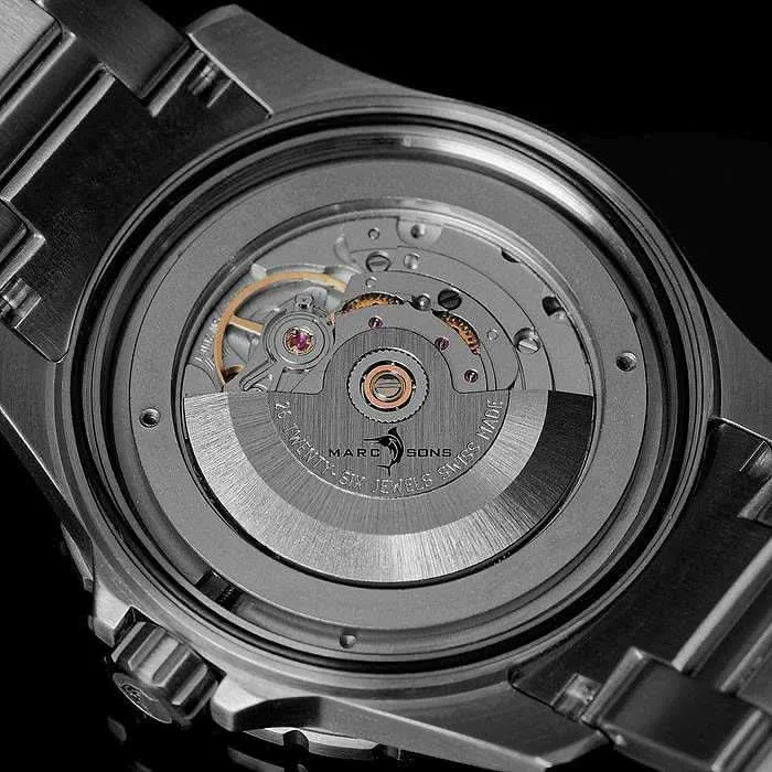 Marc and Sons Sport Professional MSD-050-05-S Herrenuhr • 300m Wasserdicht • Sellita SW200-1