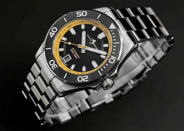 Marc and Sons Sport Professional MSD-050-06-S Herrenuhr • 300m Wasserdicht • Sellita SW200