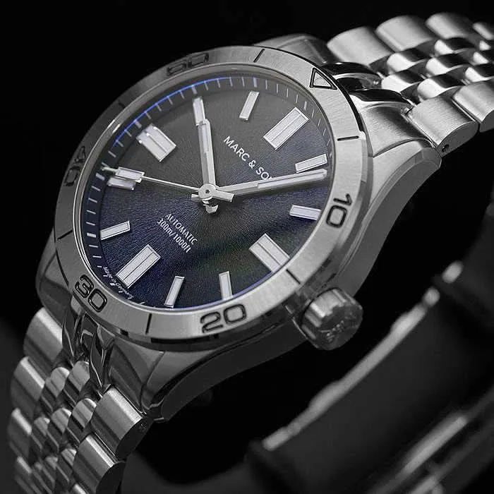 Marc and Sons Elegance MSD-048-2S Herrenuhr • ETA 2824-2 • Saphirglas