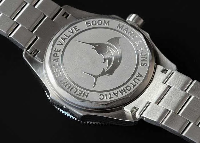 Marc and Sons Sports Professional MSD-051-04-S Herrenuhr • Sellita SW200-1 • 300m Wasserdicht
