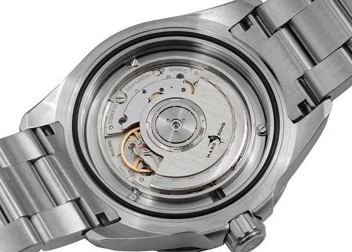Marc and Sons GMT II MSG-008-04 Herrenuhr • Schweizer GMT-Werk • 30 ATM