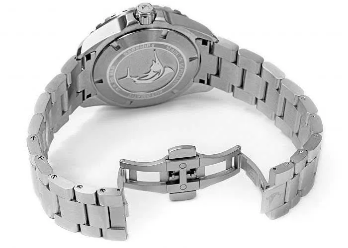 Marc and Sons GMT II MSG-008-04 Herrenuhr • Schweizer GMT-Werk • 30 ATM