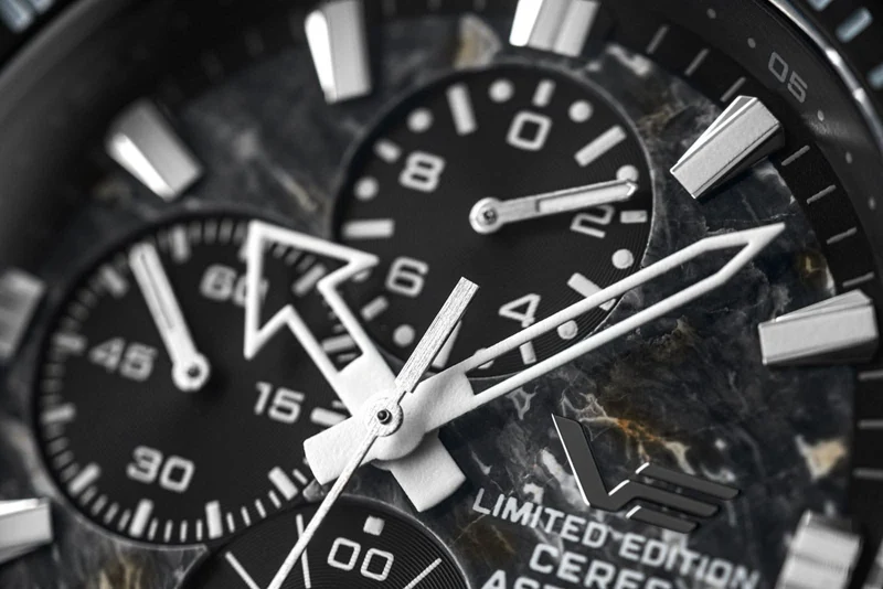 Vostok Europe Ceres Asteroid 6S10-320E693 Herrenuhr • Echtes Marmor-Zifferblatt • 20 ATM