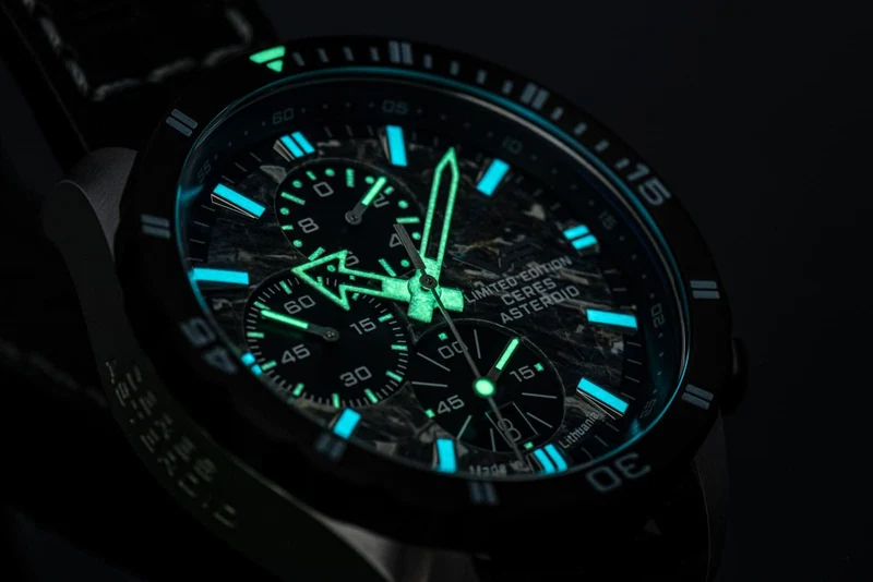 Vostok Europe Ceres Asteroid 6S10-320E693 Herrenuhr • Echtes Marmor-Zifferblatt • 20 ATM