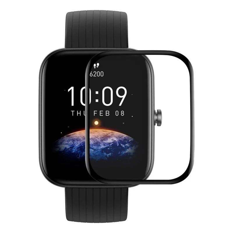 ENKAY HAT PRINCE 2Pcs Huami Amazfit Bip 5 / Bip 5 Pro Screen Protector Full Cover 3D Curved Soft Bump Resistant Edge and Scratchproof Film