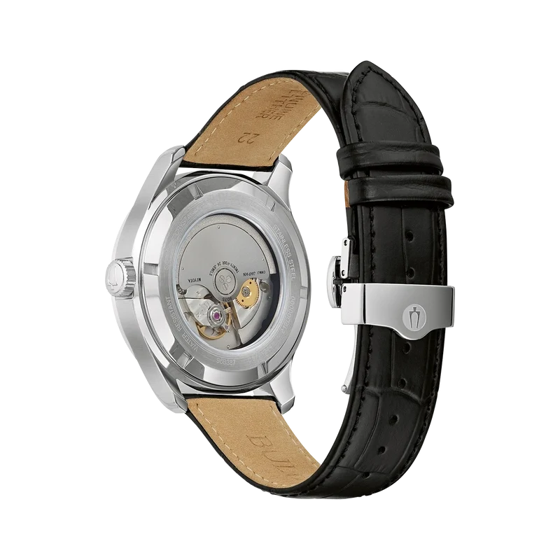 Bulova Jet Star 96B387 Herrenuhr • 262 kHz Automatikuhr • Retro-Design