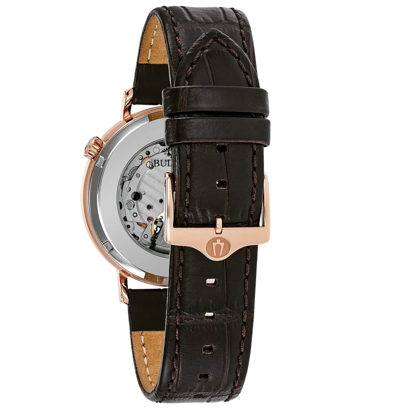 Bulova Aerojet 97A136 Herrenuhr • Automatik • Open Heart