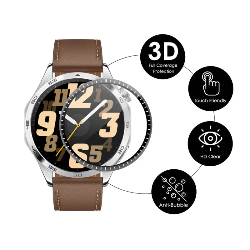 Huawei Watch GT 4 46mm Screen Protector High Definition Flexible Watch Screen Film