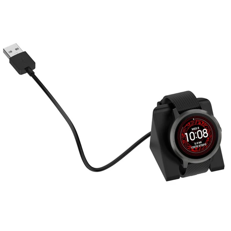 Garmin Venu 3 / Venu 3S / Instinct 2X / Vivoactiv 5 Charging Dock USB Watch Charger with Data Function