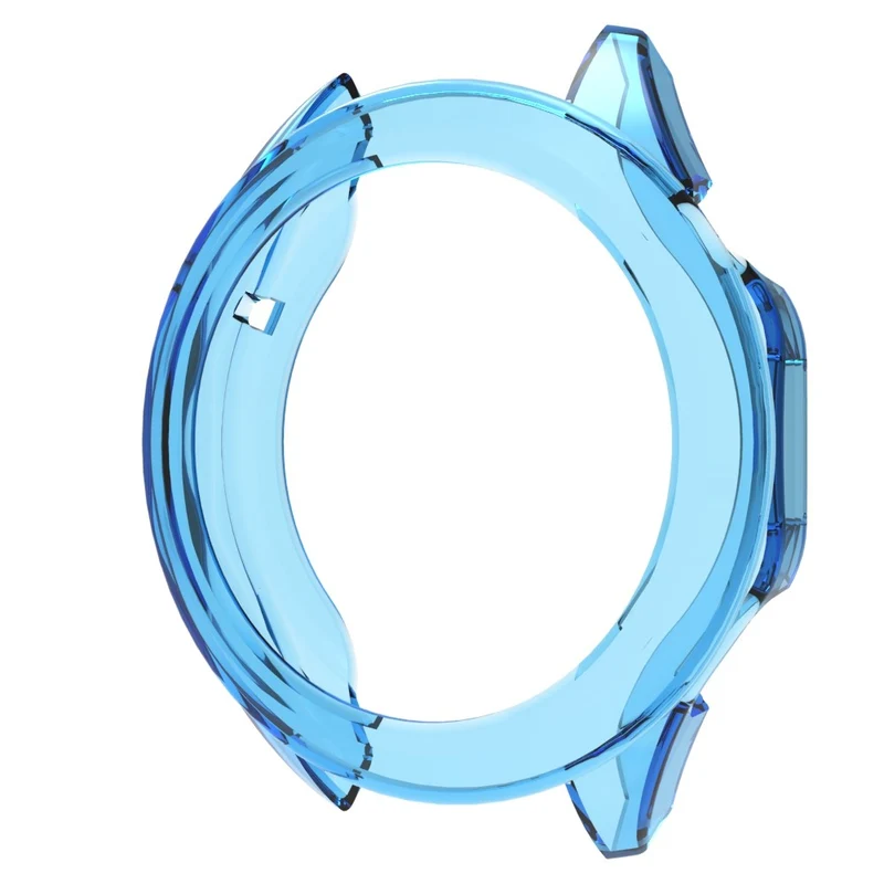 Huawei Watch GT 4 46mm Protective Frame Flexible Hollow Out Anti-drop Watch Case - Transparent Orange