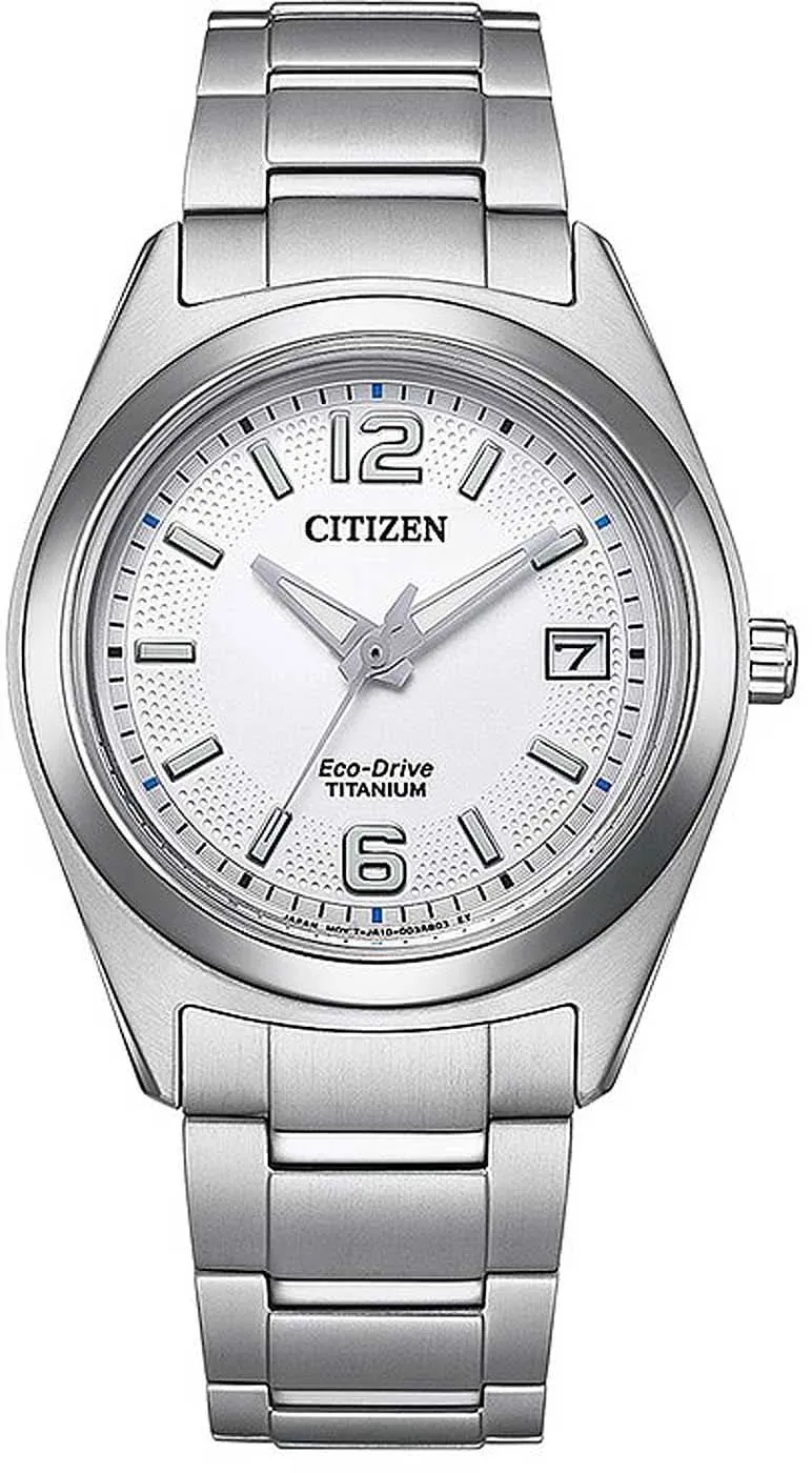Citizen Super Titanium FE6151-82A Damenuhr • Eco-Drive Solar • Ultraleichtes Super Titanium