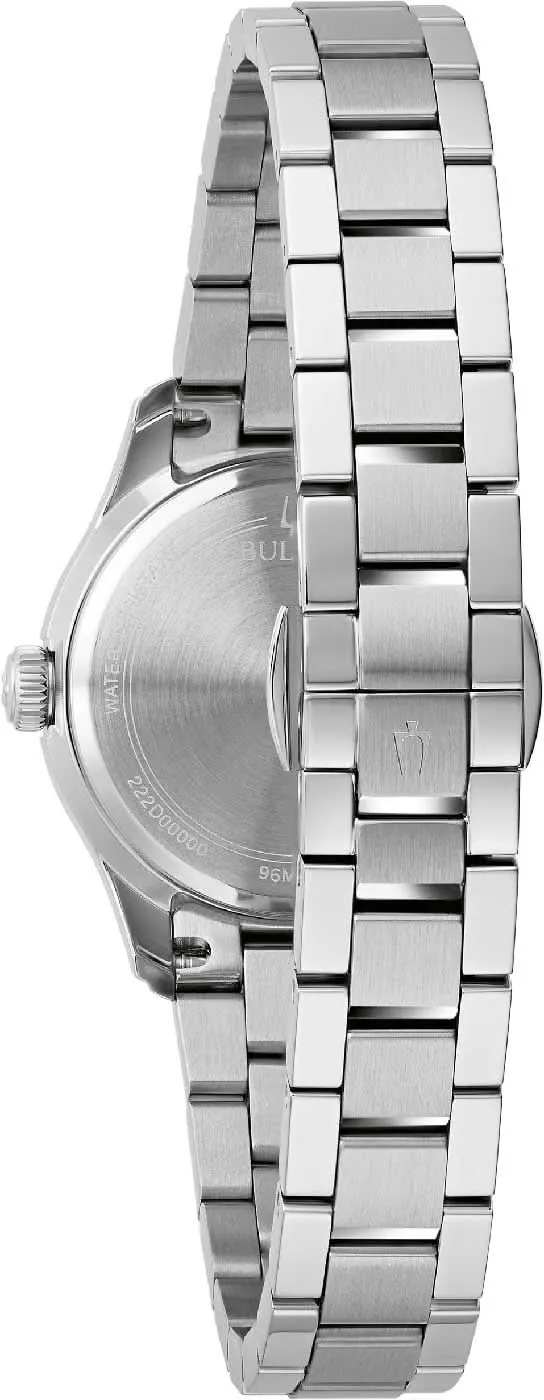 Bulova Wilton 96M163 Damenuhr • Markantes Design • Edelstahl