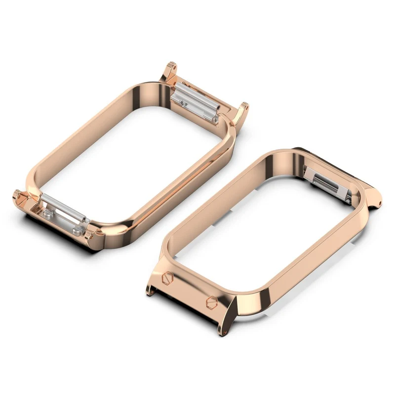 Xiaomi Smart Band 8 Active / Redmi Smart Band 2 Watch Case Zinc Alloy Frame Work with 18mm Watchband