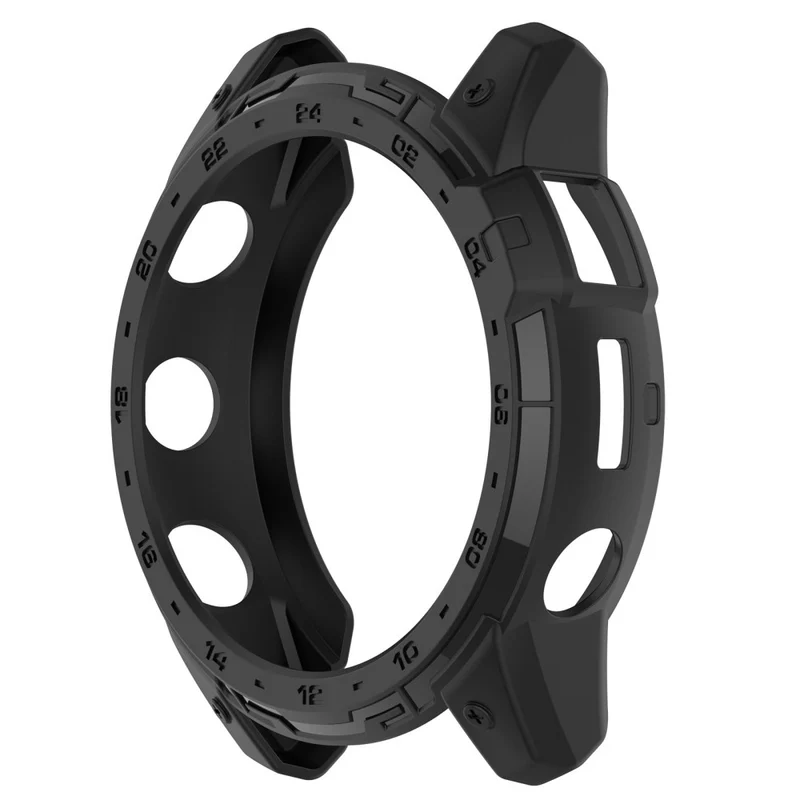Garmin Tactix 7 AMOLED Flexible Bumper Case Protective Watch Cover Frame with Dial Plate