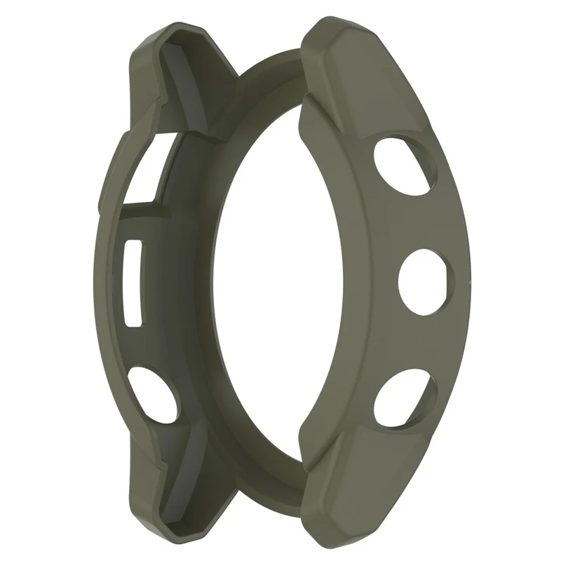 Garmin Tactix 7 AMOLED Flexible Bumper Case Protective Watch Cover Frame with Dial Plate