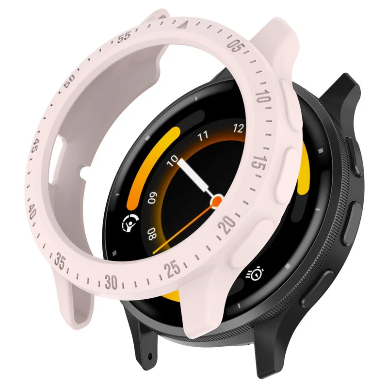 Protective Frame Garmin Venu 3S Watch Case Cover with Dial Plate Flexible Watch Bumper