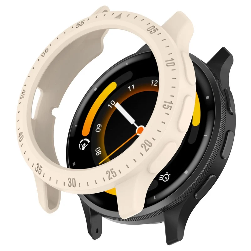 Protective Frame Garmin Venu 3S Watch Case Cover with Dial Plate Flexible Watch Bumper