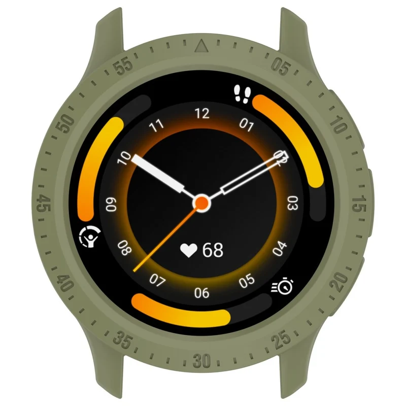 Protective Frame Garmin Venu 3S Watch Case Cover with Dial Plate Flexible Watch Bumper