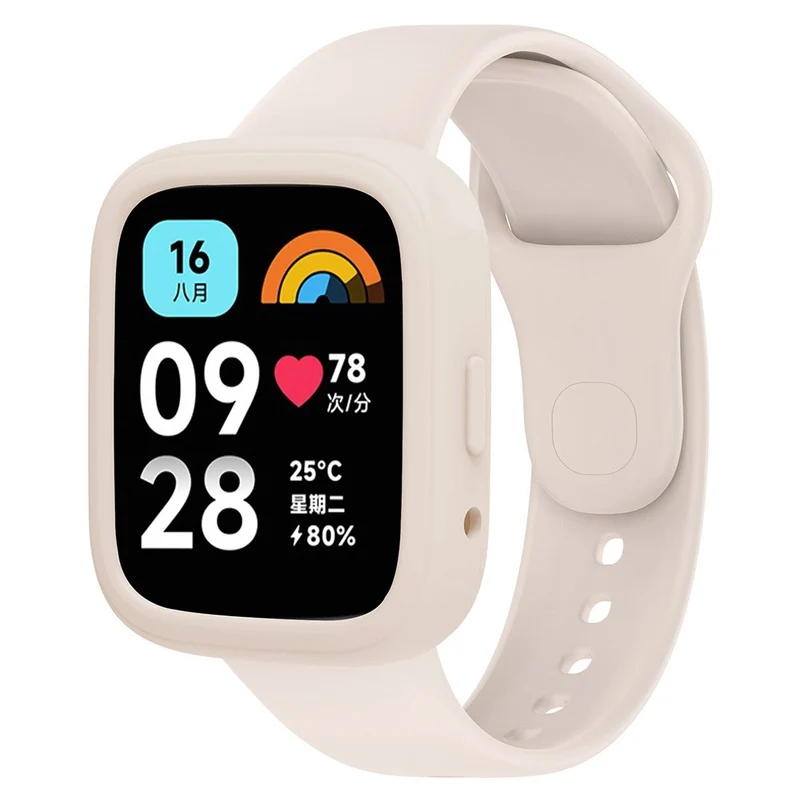 Watch Case Xiaomi Redmi Watch 3 Lite / Watch 3 Active Soft Silicone Protective Frame