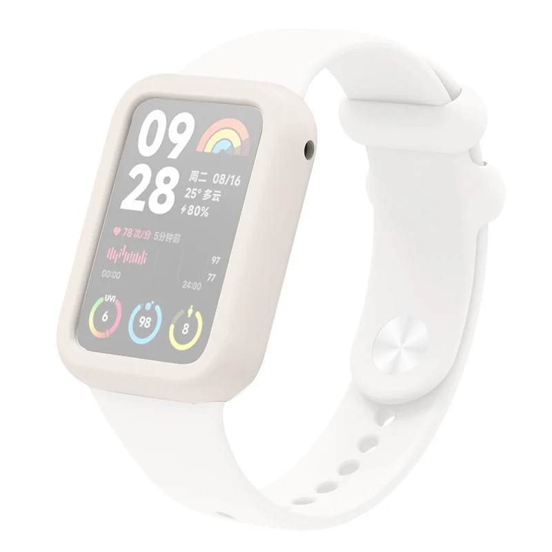 Xiaomi Smart Band 8 Pro Soft Silicone Case Shockproof Smart Watch Frame Cover