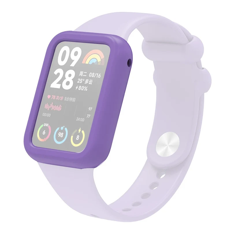 Xiaomi Smart Band 8 Pro Soft Silicone Case Shockproof Smart Watch Frame Cover