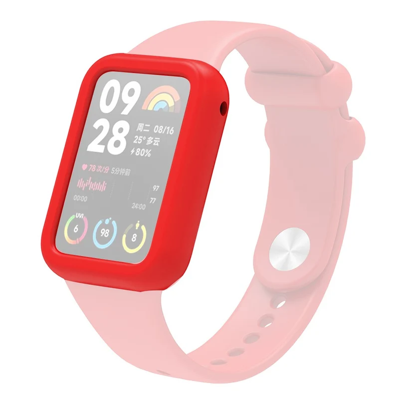 Xiaomi Smart Band 8 Pro Soft Silicone Case Shockproof Smart Watch Frame Cover