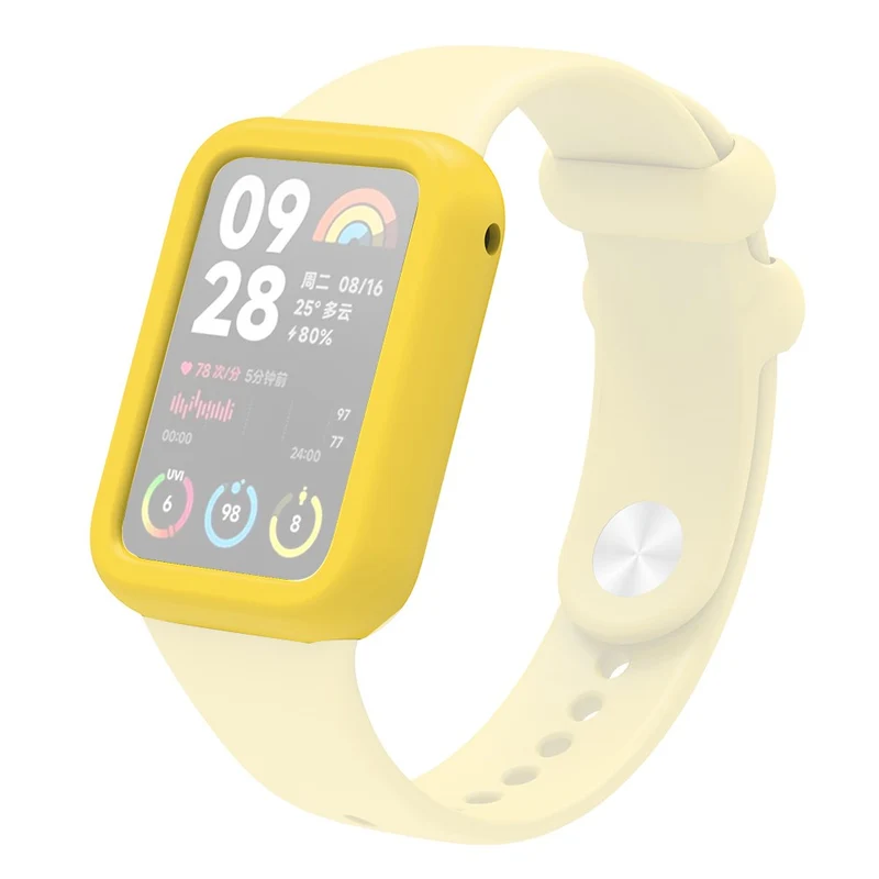 Xiaomi Smart Band 8 Pro Soft Silicone Case Shockproof Smart Watch Frame Cover