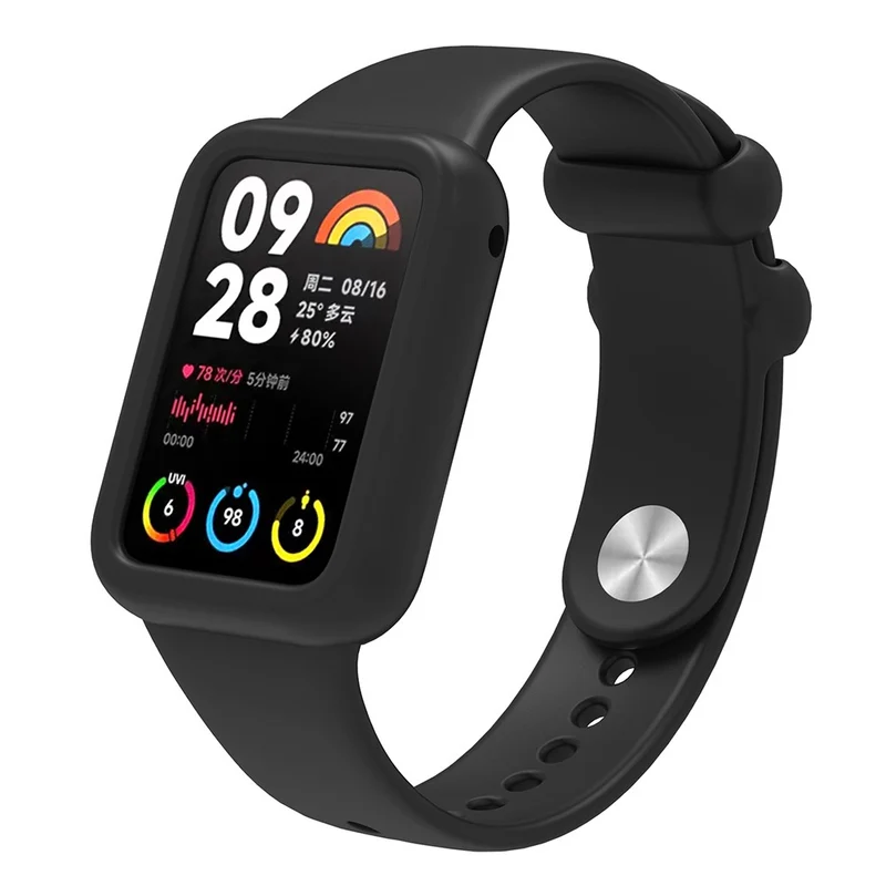 Xiaomi Smart Band 8 Pro Soft Silicone Case Shockproof Smart Watch Frame Cover